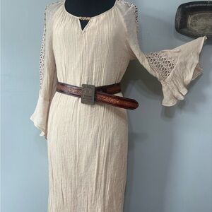 Boho cream dress